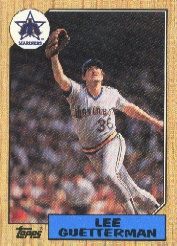 1987 Topps Baseball Cards      307     Lee Guetterman
